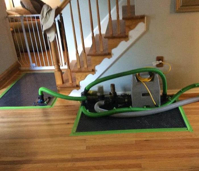 Hardwood Floor Drying May System