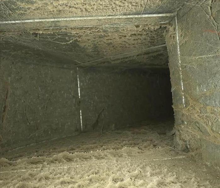 Image of dirty air duct