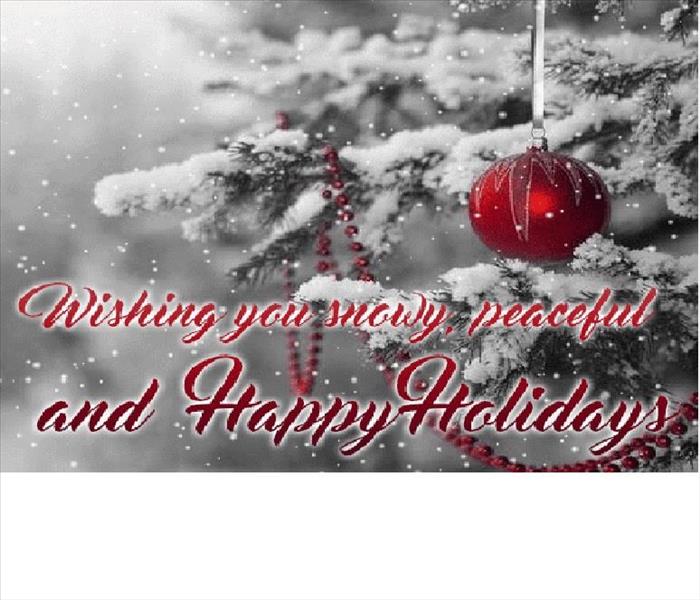 Happy and SAFE Holidays, from SERVPRO of Blackwood NJ