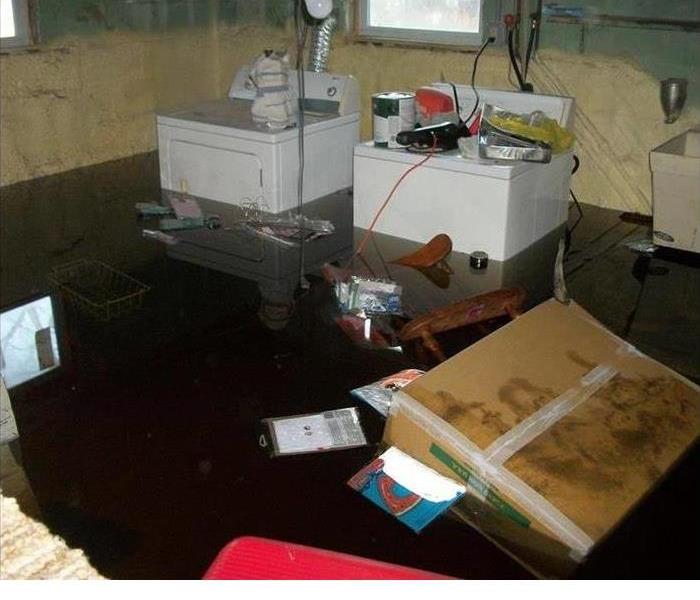 Image of flooded basement
